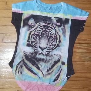 Delia's Tiger sublimated tshirt